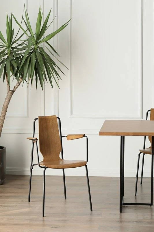 Wood Coffee Armchair