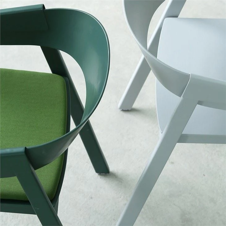 Dark Green Mid Century Chair